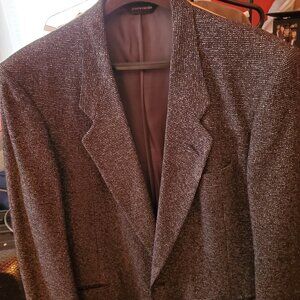 Pierre Cardin Blue Tweed Blazer